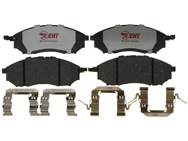 EHT888AH – R/M BRAKES Brake Pad, OE Replacement Hybrid Technology With Hardware